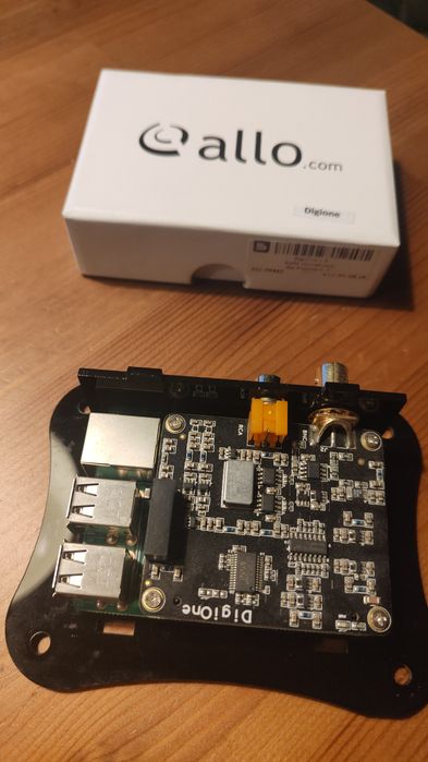 Streamer Raspberry Pi 3b + Allo digione 1.2