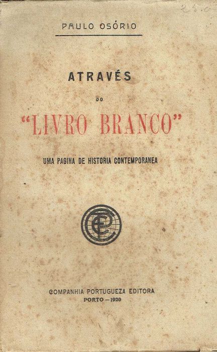 16847
	
Através do livro branco
Paulo Osório.