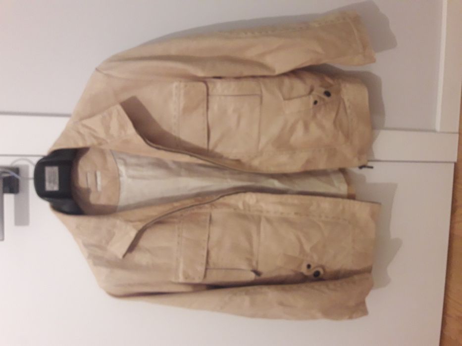 Skórzana kurtka męska M