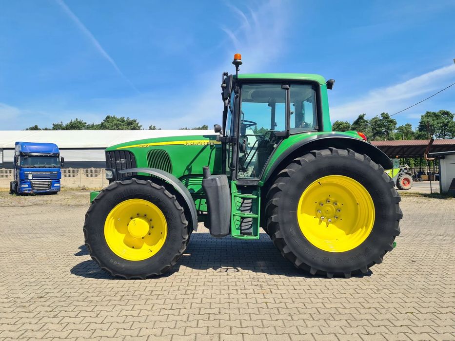 John Deere 6820, TLS  Super stan, amortyzowana oś i kabina