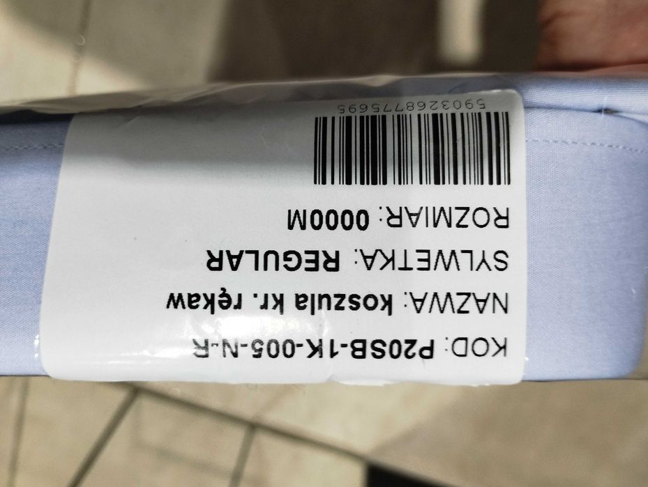 Koszula M Regular Pako Lorente nowa krótki rękaw