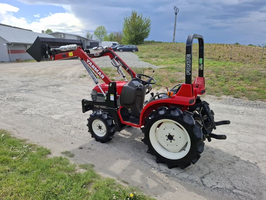 Traktorek japoński 4x4 Yanmar AF 18 z turem piękny stan wspomaganie rewers