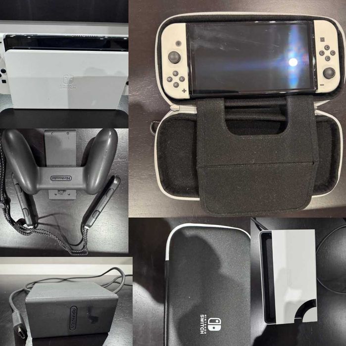 Nintendo Switch OLED 64GB Completa + Bolsa – Excelente Estado