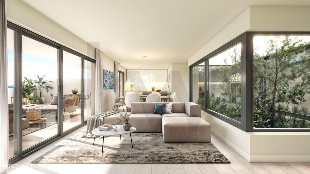 Apartamento novo, varandas, terraços, arrecadação, garagem, piscina, C