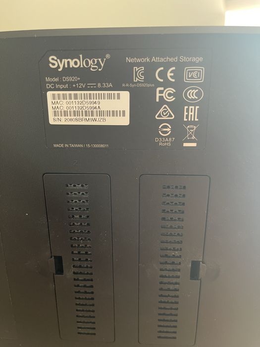 Synology DS920+ z RAM 16GB
