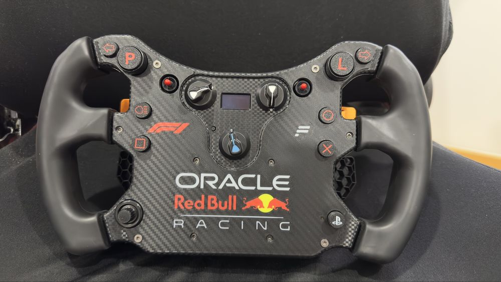 Placa Personalizada RedBull para Volante Fanatec McLaren GT3