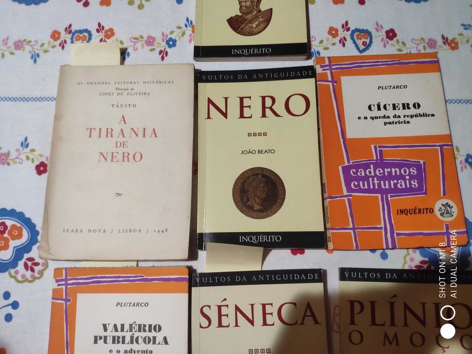 7 livros da Roma Antiga (lidos)