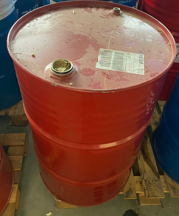 Beczka metalowa 200L  z korkami nowa