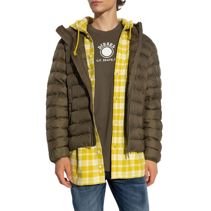 Чоловіча куртка Diesel w-scottys (мікропуховик, куртка демісезонна)