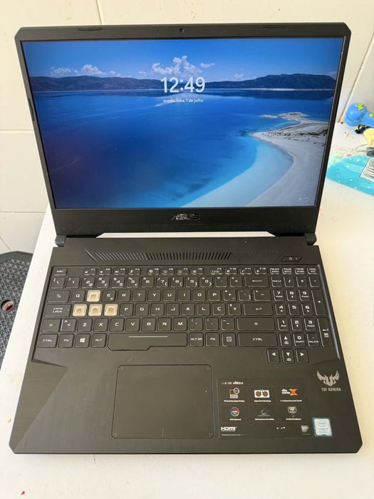 Vendo portatil gamer asus tuf gaming i7 8 geraçao