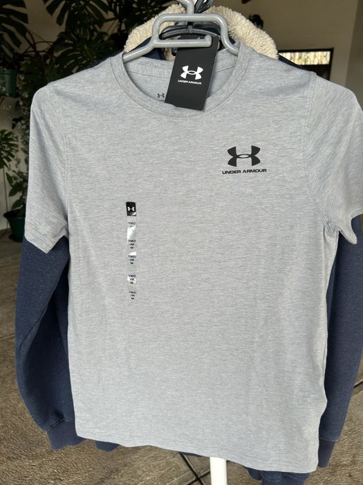 Lote rapaz- Blusão GAP, t-shirt Under Armour (nova) e 2 sweats Tiffosi