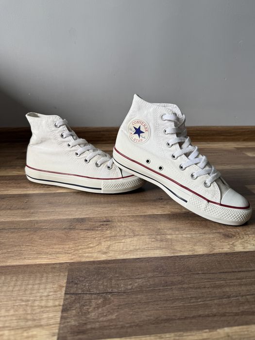 Converse białe 37 wysokie