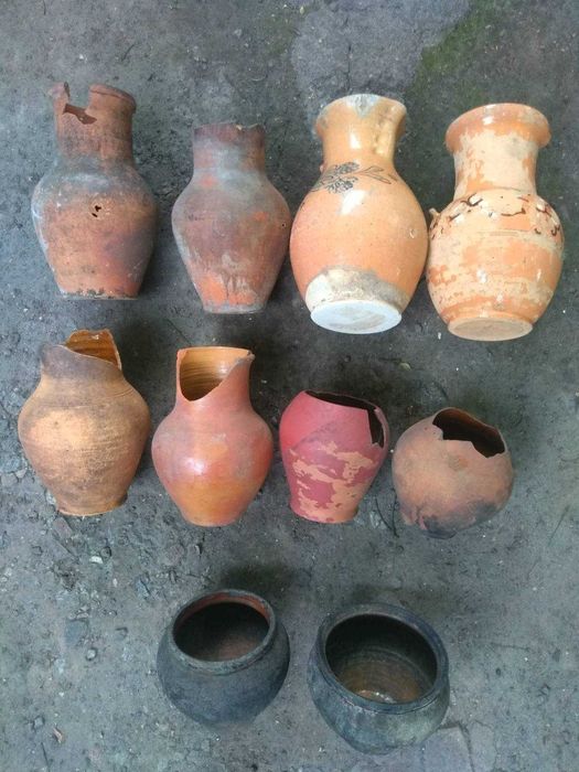 Глечик макітра вазон глек горнятко кувшин Глиняний Посуд Ціна за штуку