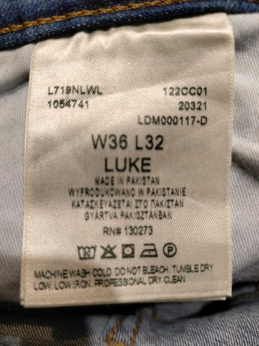 Lee Luke Slim Taper spodnie jeansy W36 L32 =Sold!=