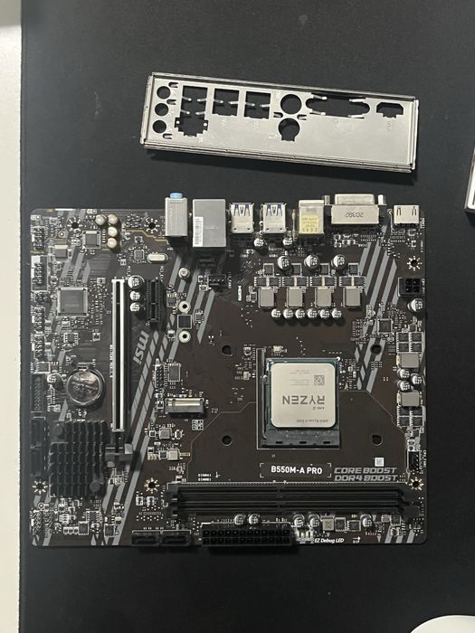 MSI B550M-A PRO AM4 100% sprawna