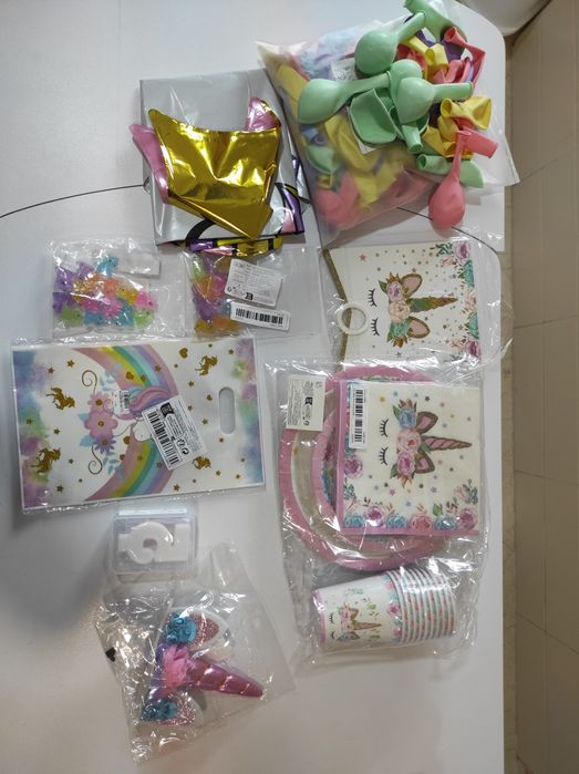 Kit aniversário unicórnio