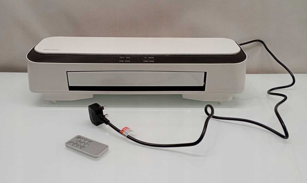 Biały naścienny termowentylator - 2000W- Kurtyna