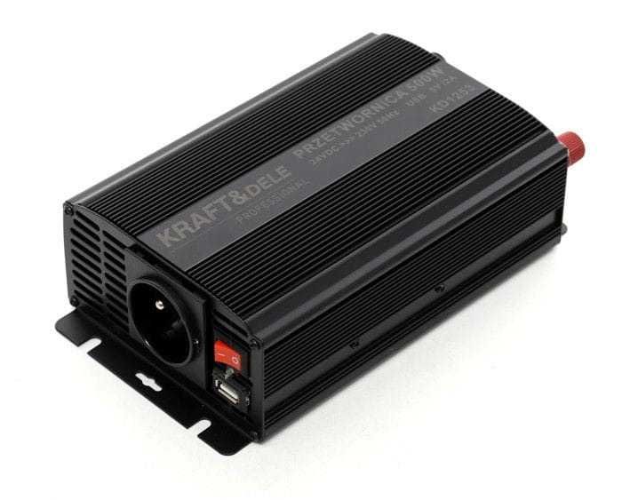 Przetwornica samochodowa KRAFT&DELE KD1252 12V 500W / 1000W ZA POBRANIEM