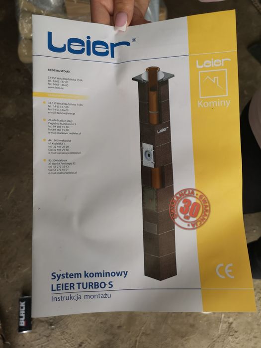 Komin systemowy leier turbo S
