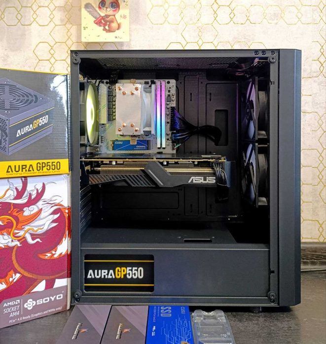 Ігровий ПК Ryzen 7 3700X RX 5600 XT 6GB 32 DDR4 8|16 ядер AM4 B450