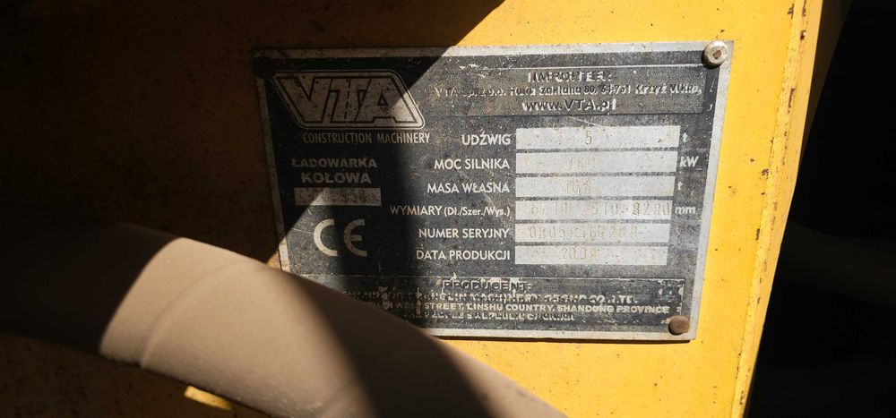 Ładowarka kołowa VITACHI CL 958