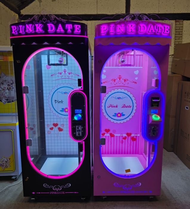 Automat zarobkowy  Łapa szczęścia Nożyczki Pink Date Nowy  Na mega maskotkę