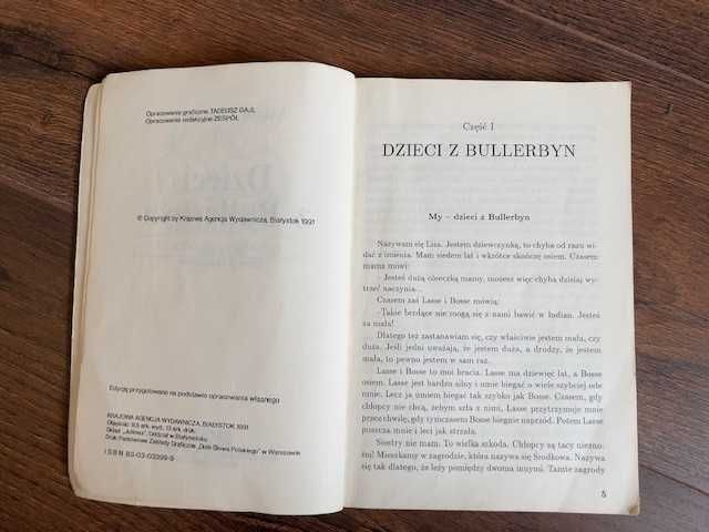 Książka Dzieci z Bullerbyn Astrid Lindgren