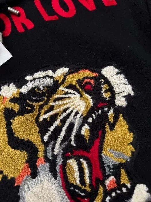 Худи Gucci Blind For Love с тигром | opium drip