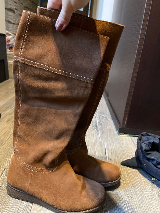 Buty zamszowe 35 rozmiar