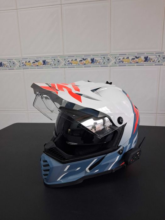 Capacete LS2 Pioneer Evo C/ intercomunicador