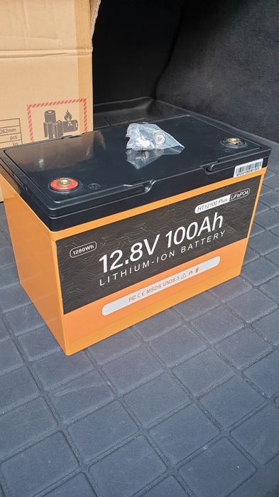 LiFePo4 HT12100 12,8V 100Аh 1280Wh з BMS. Аккумулятор залізо-фосфатний