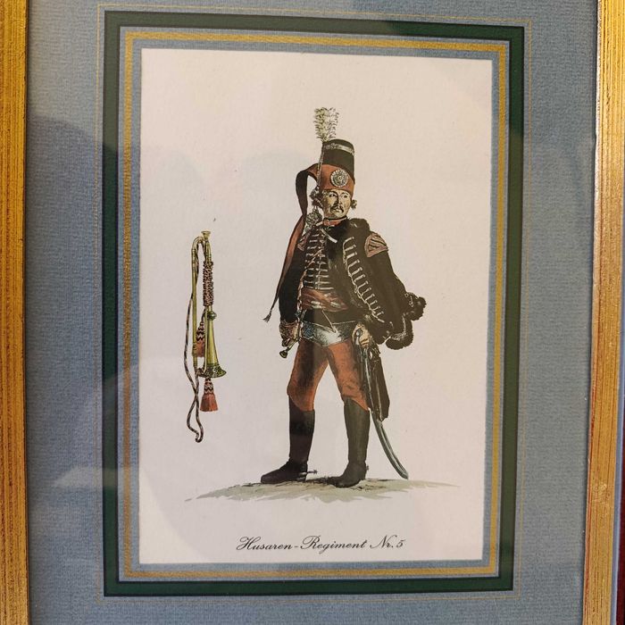 2 grafiki militarne w ramach | Prusy | Husaren Regiment Nr. 5 | Infanterie Nr. 10