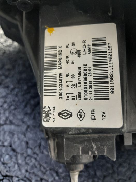 Ótica frente direita renault clio