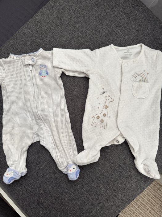 Пакет одягу комбінезони на новонародженого для двійні для поспішайок