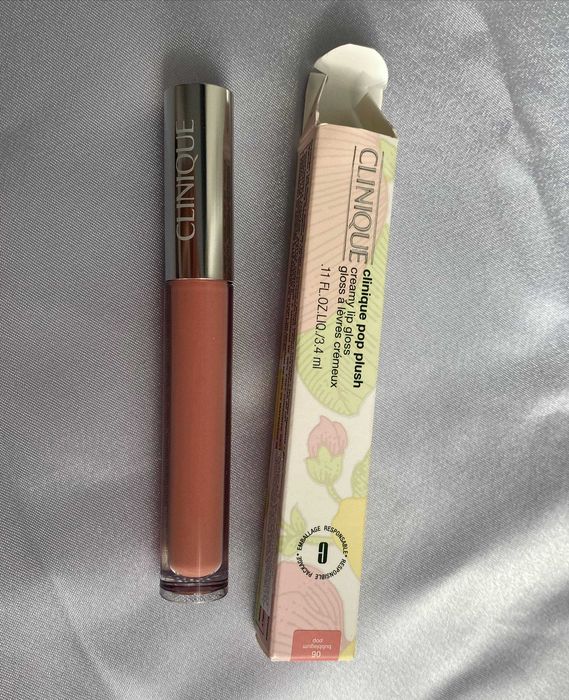 Блиск для губ Clinique pop plush creamy lip gloss bubblegum pop