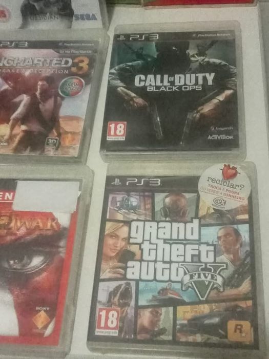 Lote de jogos PS3