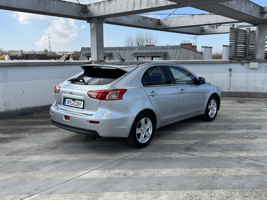 Mitsubishi Lancer 2010 rok 2.0 diesel 140KM Manual bez rdzy Alufelgi OPŁACONY