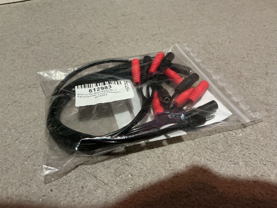 Patch kable TRS - 2 TS (minijack stereo na minijack mono) MPC Modular