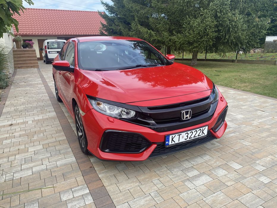 Honda Civic X Salon Polska 2017 Rok Benzyna Turbo