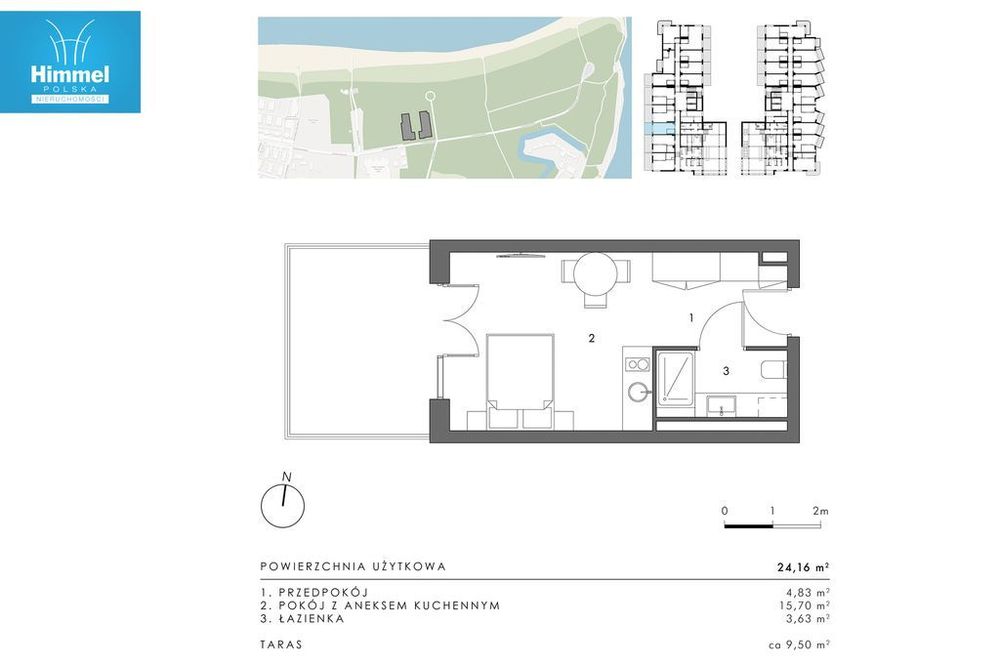 ApartPark /Garaż /Basen /Plaża / 0%