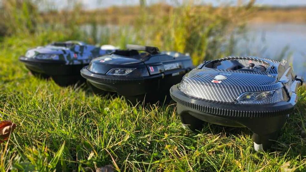 Łódka Zanętowa BOATMAN VULCAN Black Pro Gps+ Echosonda Sn4 Sklep