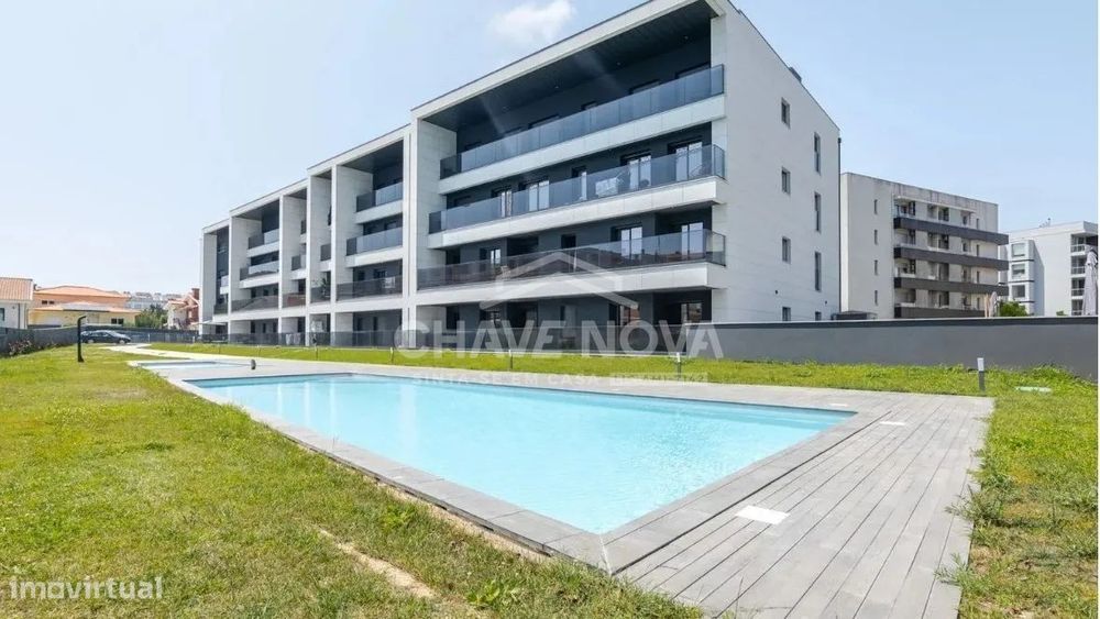 T2 novo em Canidelo com Piscina - Gaia