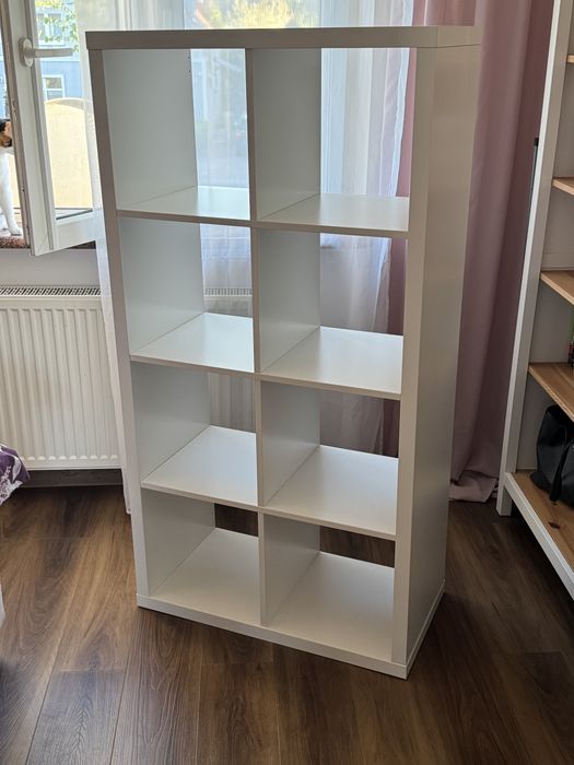Regał Ikea Kallax 2x4 4x2 biały