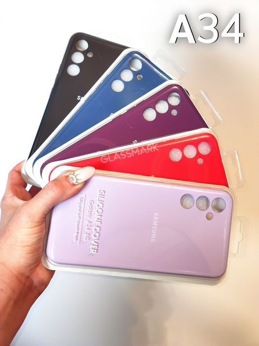Чохол silicone cover Samsung A54 A34 A24 A14 чехол самсунг