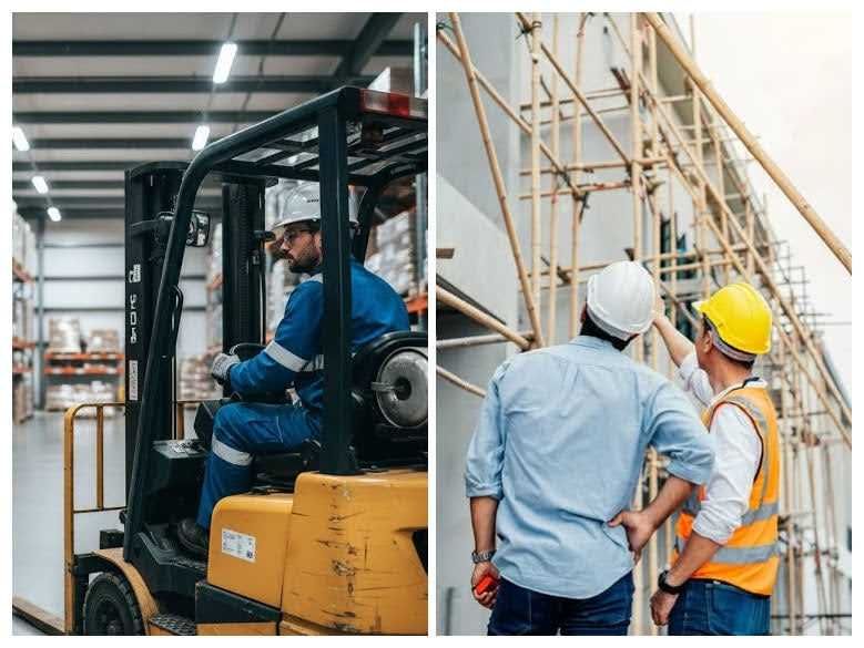 Kurs:Operator wózka-II/I WJO, Rusztowania budowlano-montażowe metalowe