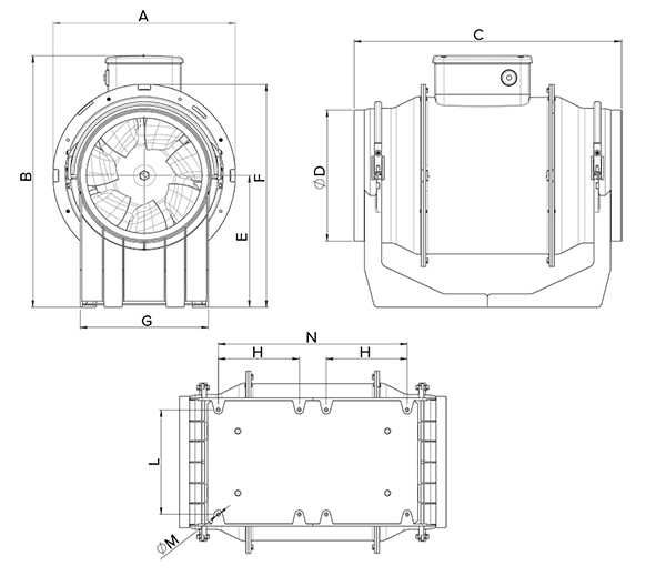 Wentylator LINEO 315