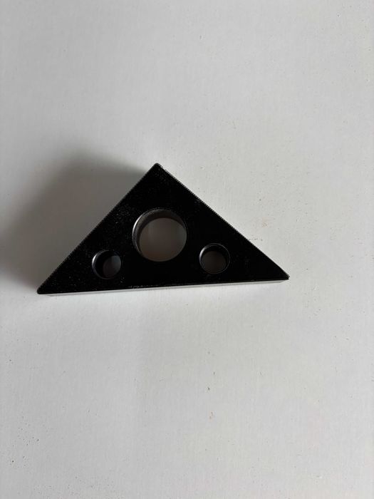 Mini Esquadro Triangular Alumínio 45 90 Graus Marcenaria