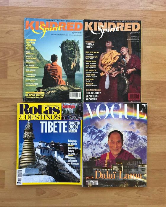 Revistas feng shui bom astral Tibete Dalai Lama