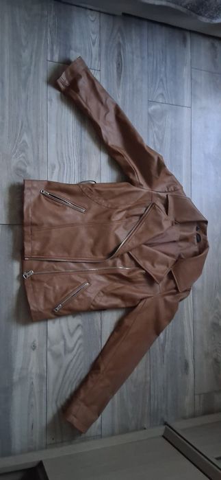 BONPRIX Body Flirt 38/40 M/L kurtka ruda skóra eko