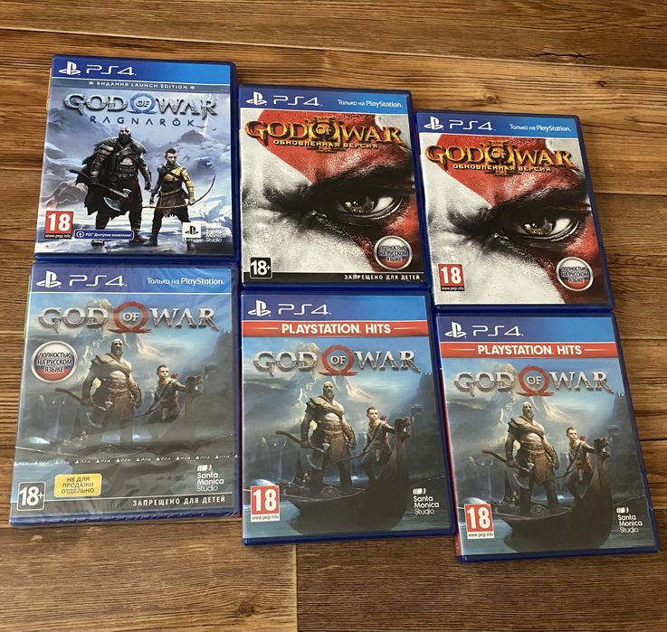 Sony PS4: FarCry, Assassin’s, Mortal Kombat, God of War, A Way Out,CoD